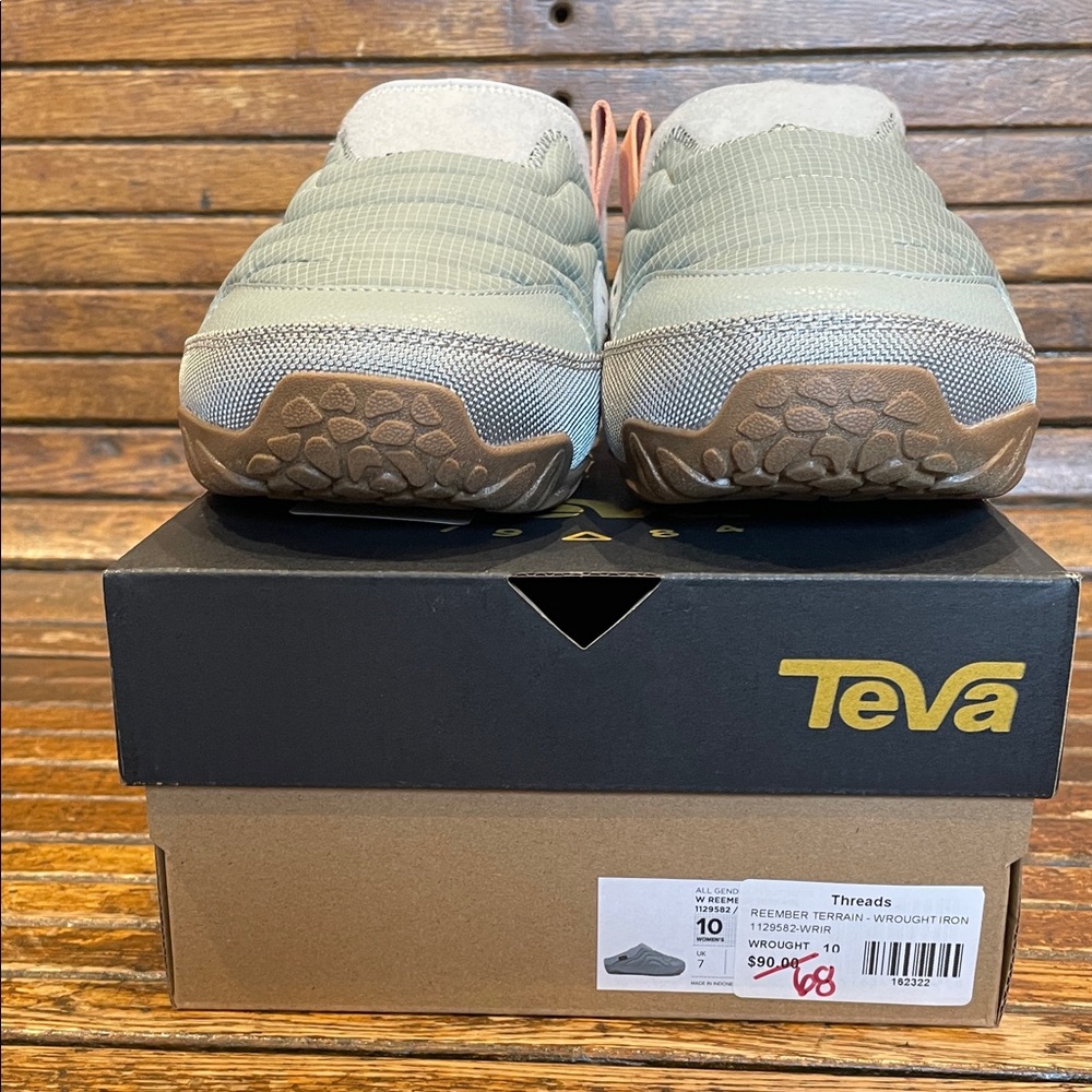 Teva Women's Mules in Gray and Brown